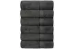 Set of 6 Hotel & Spa 100% Cotton Bath Towels 27x52 inch - Second Medium