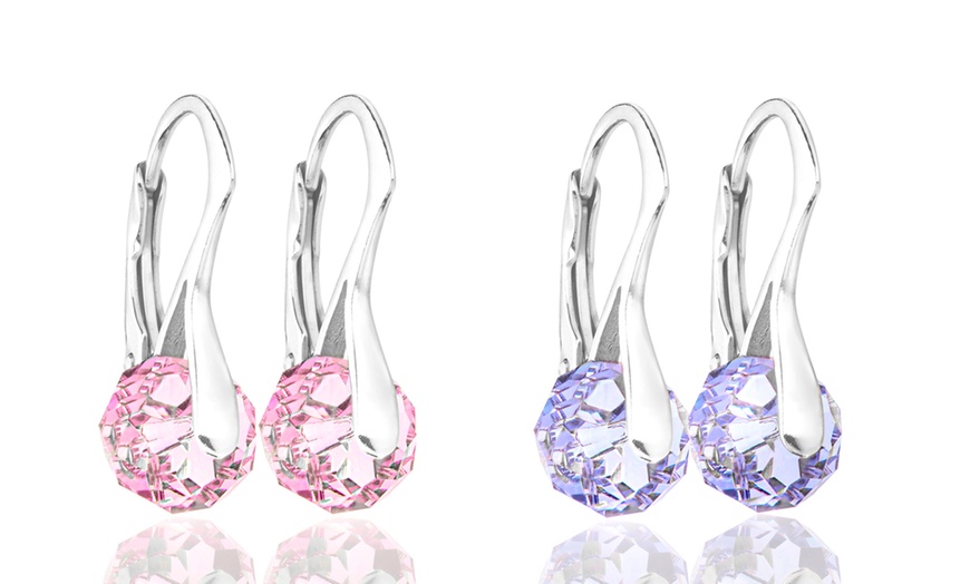 Image 22: Ah! Jewellery Earrings with Crystals from Swarovski®