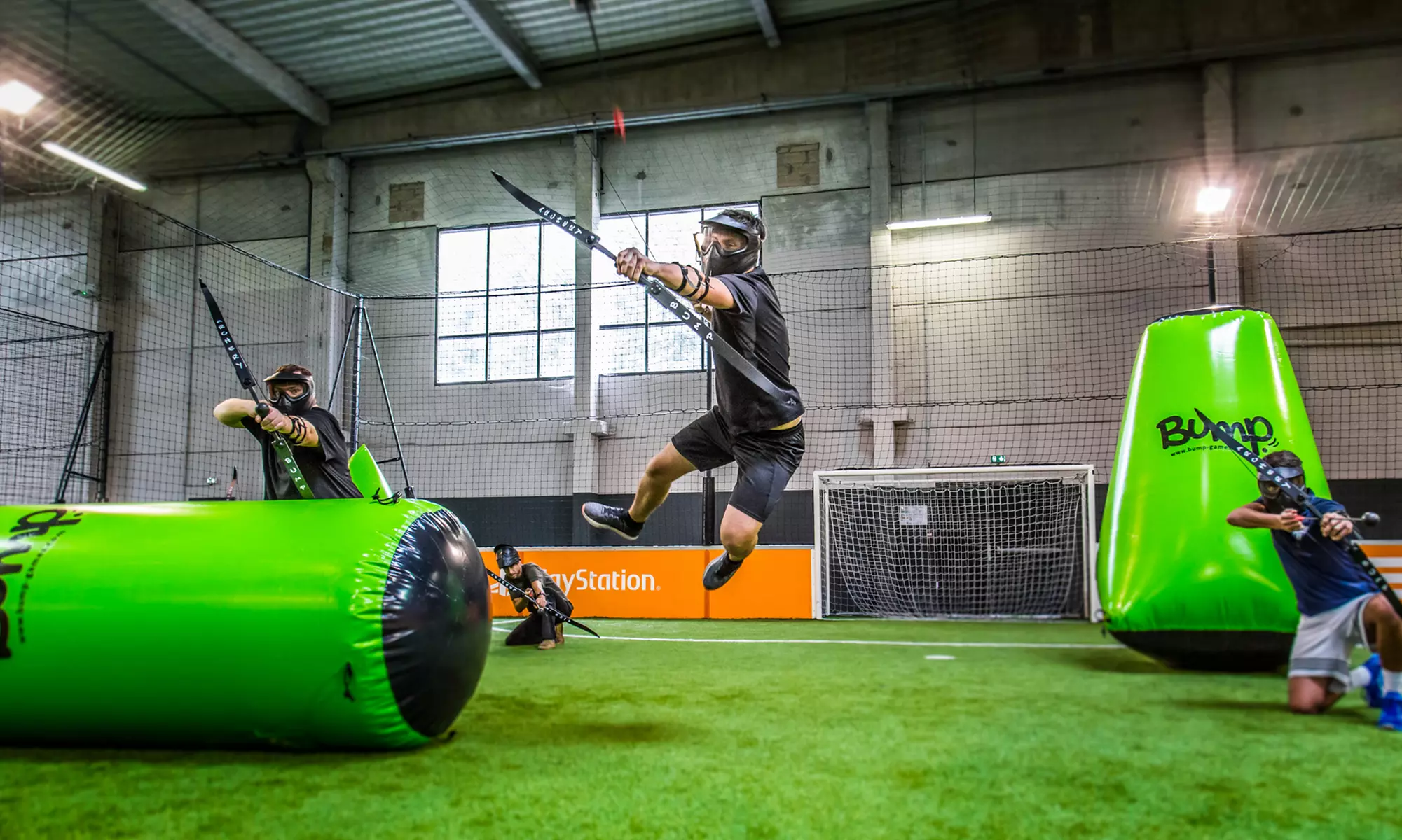 Testez le Bubble Bump et l’Archery Bump avec Bump Games