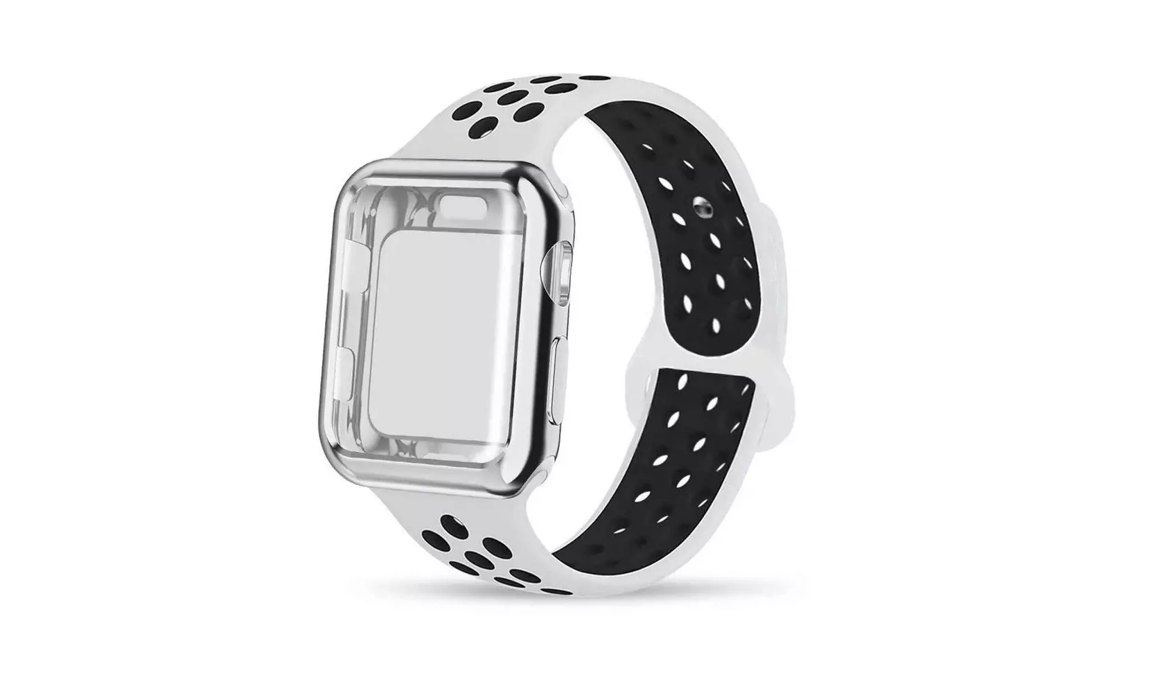 Sports Strap Wrist Band Loop W/ Screen Protector Bumper Case For Apple Watch
