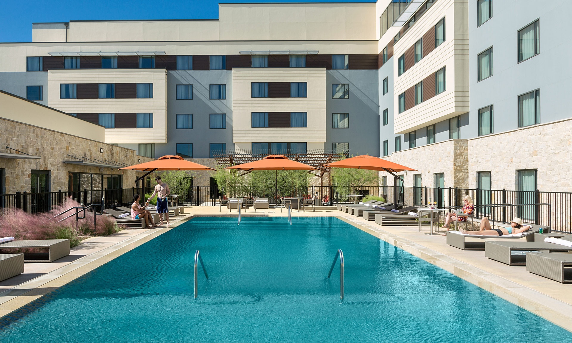 Texas Hill Country Hotel with Rooftop Bar, Scenic Views & Pool