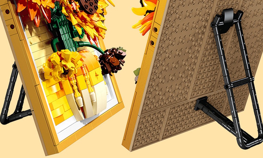 Image 4: Baustein-Blumen-Motiv