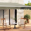 Image 1: Large Coverage Retractable Outdoor Door Awning