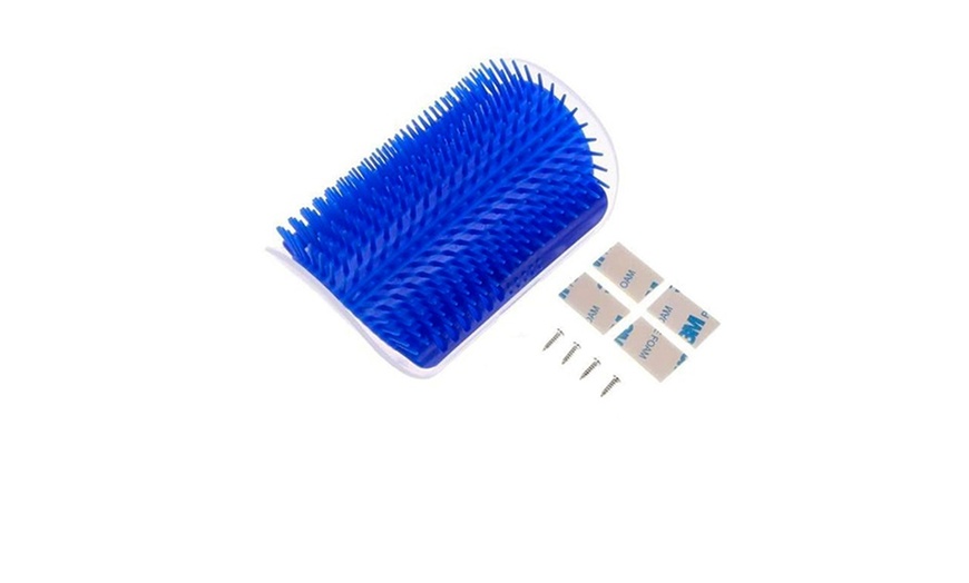 Image 3: One or Two Angle Cat Grooming Brushes