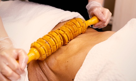 Combo infalible: 3 sesiones de maderoterapia / 60 minutos / Cuerpo entero - Esther Martin Beauty Concept