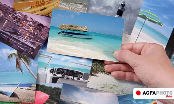 De 100 à 400 tirages photo format 10 x 15 cm avec AgfaPhoto Print