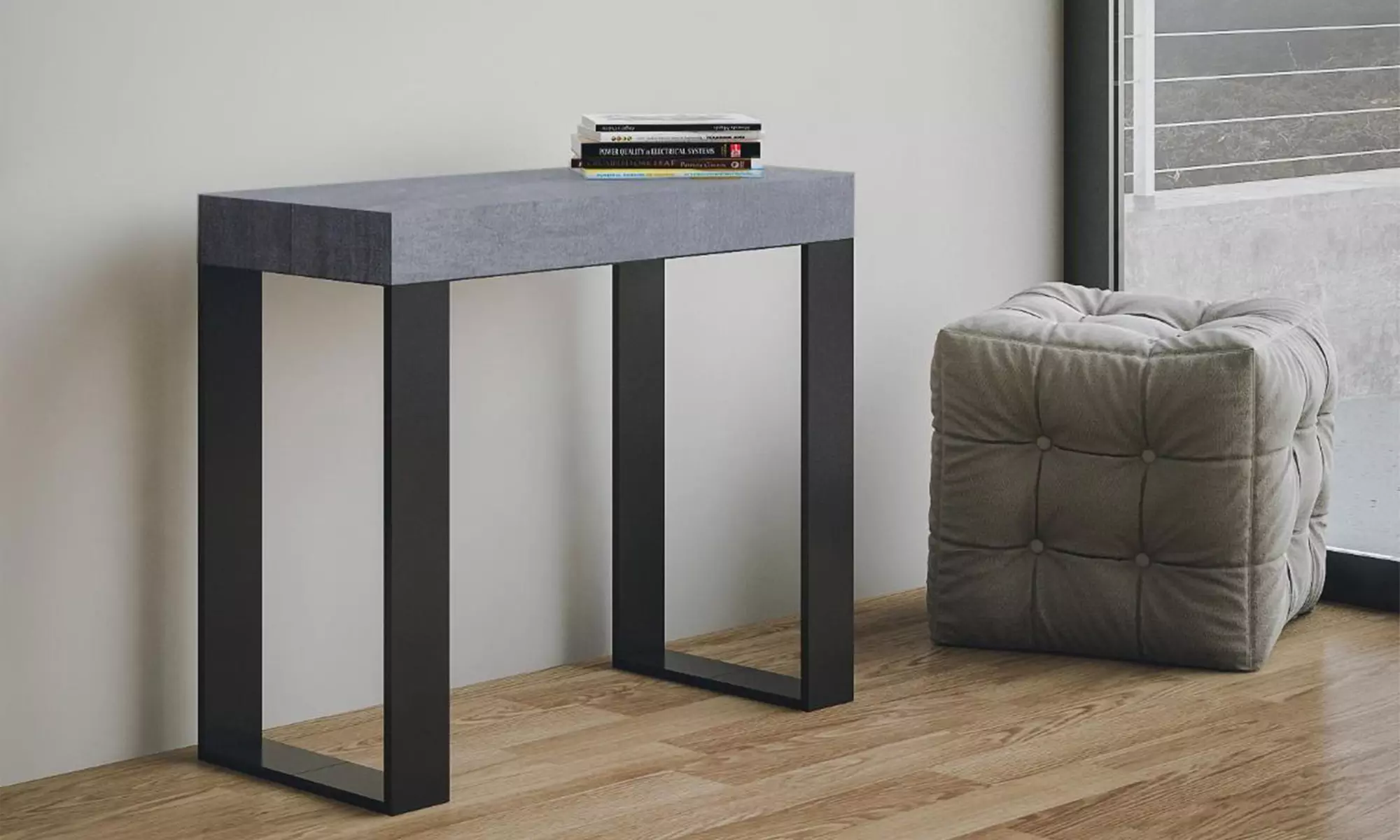 Consolle allungabile Tecno disponibile in 2 modelli e 5 colori con spedizione gratuita - Primary Image