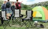 Folding Camp Chair black 55*55*108cm