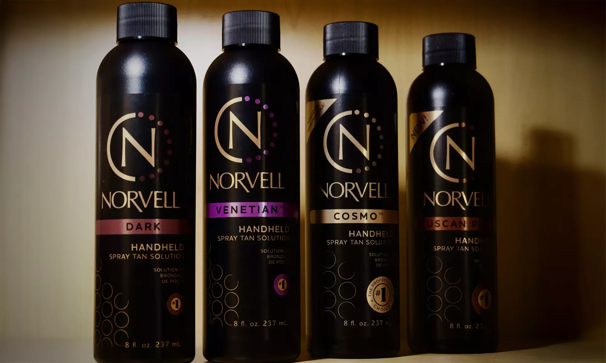 Glow with 1 or 2 Custom Norvell, Rapid Airbrush Spray Tan & More 