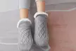 1 ou 2 paires de chaussette d'intérieur en polaire avec taille et coloris au choix - Second Medium