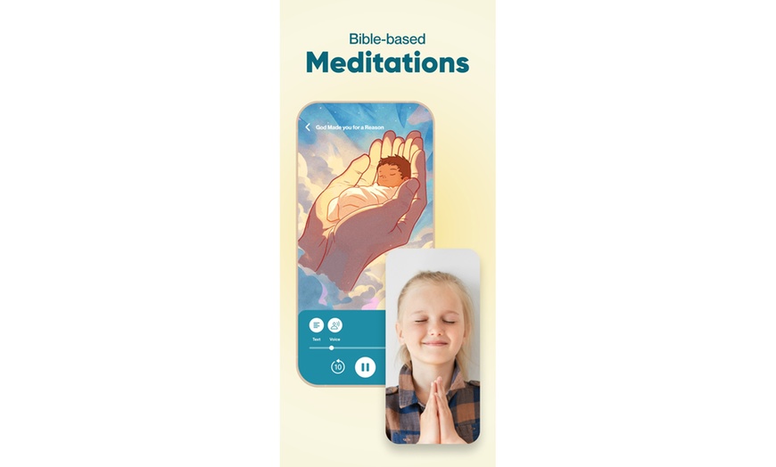Image 6: 94% off 1 Month of Theo Pray and Meditation App