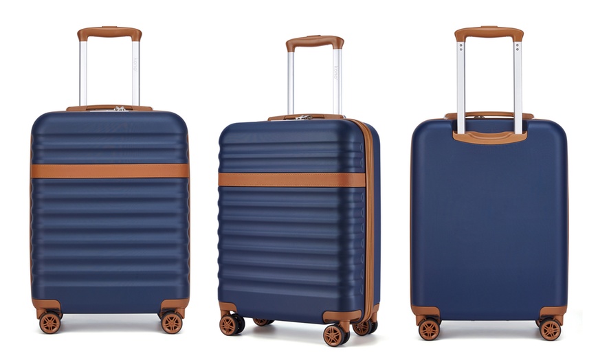 Image 33: 1x oder 3x Kono Hartschalen-Reisekoffer