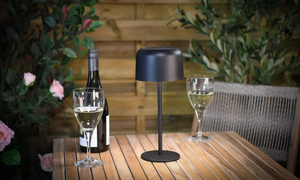 One or Two Solar Outdoor Table Lamps