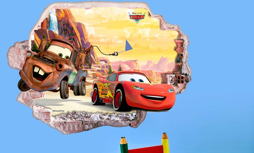 Image 5: Disney Cars Vinyl Wall Decal 