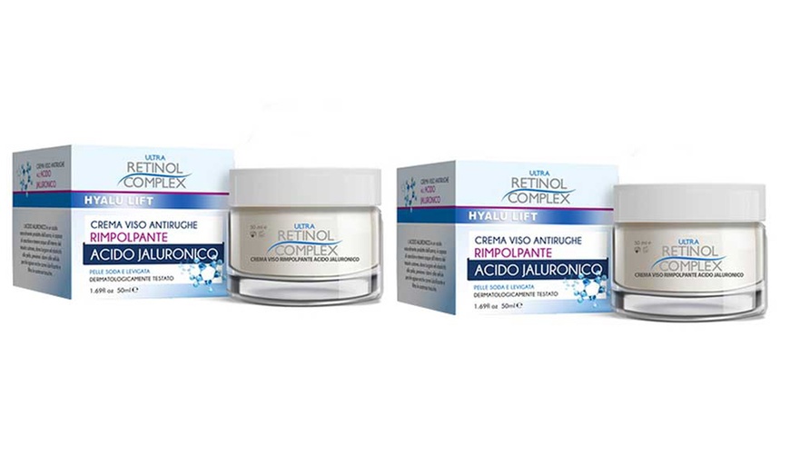 Image 12: 2 creme viso antirughe Retinol Complex a scelta