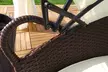 Swing & Harmonie Sonneninsel im Rattan-Stil mit Auflagen und faltbarem Dach, opt. mit Schutzbezug - Second Medium