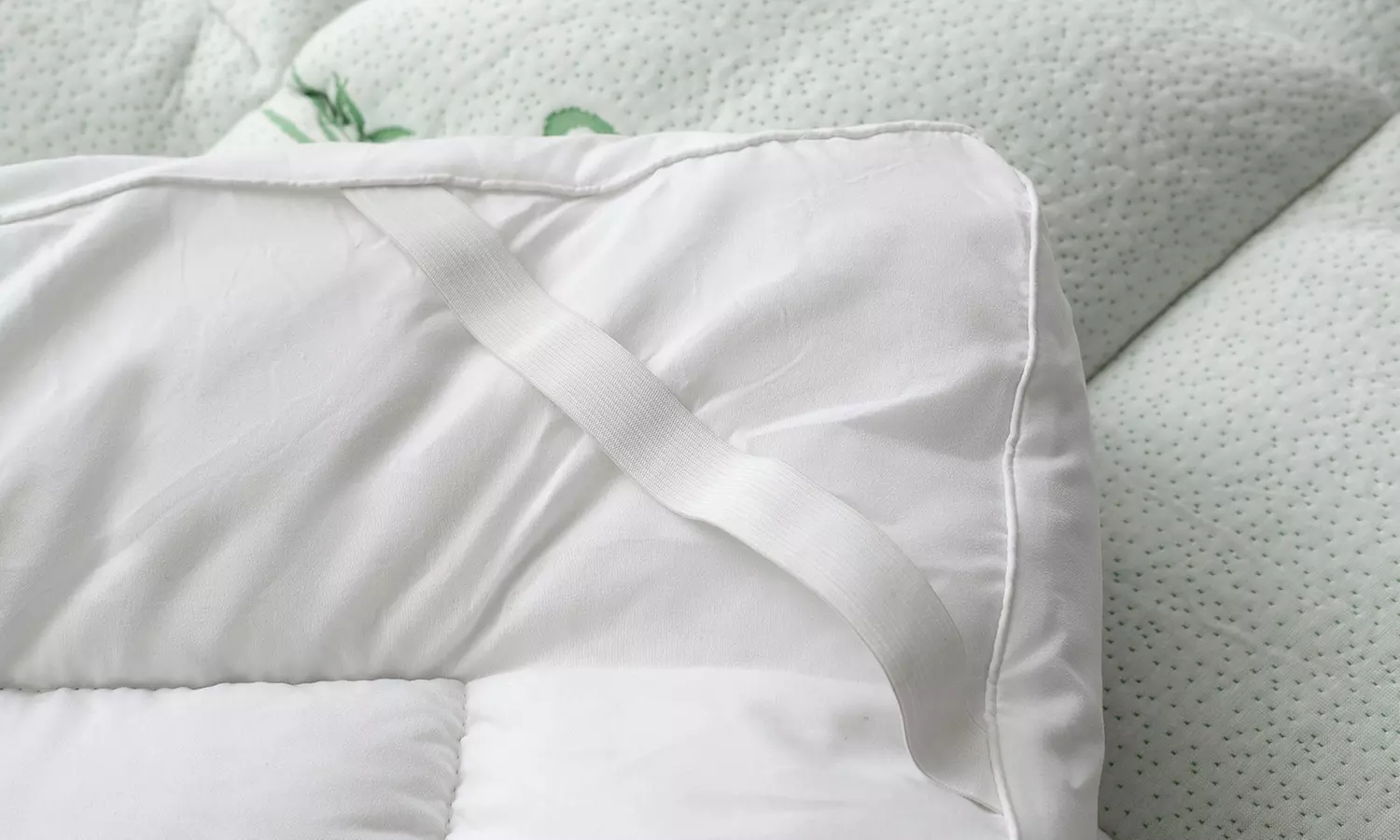 Cubrecolchón de bambú, 8 cm de grosor, microfibras - Sampur