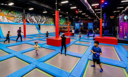 60-Minute Jump Pass for 1 Person, valid Any Day - Altitude Trampoline Park - Holyoke