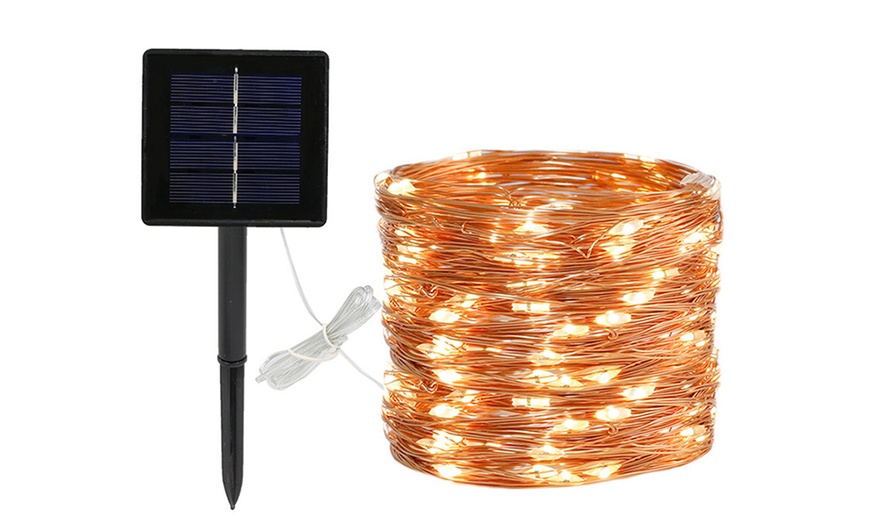 Image 25: Garden Solar Powered Fairy String Light