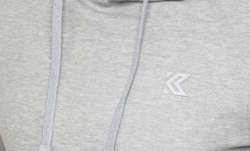 Image 19: Men's Hoodie Jumper Casual Fit Long Sleeve Pullover 