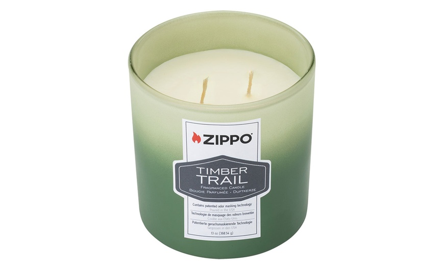 Image 6: Zippo Odour-Eliminating Scented Candle; Soy Wax, 55hr burn time