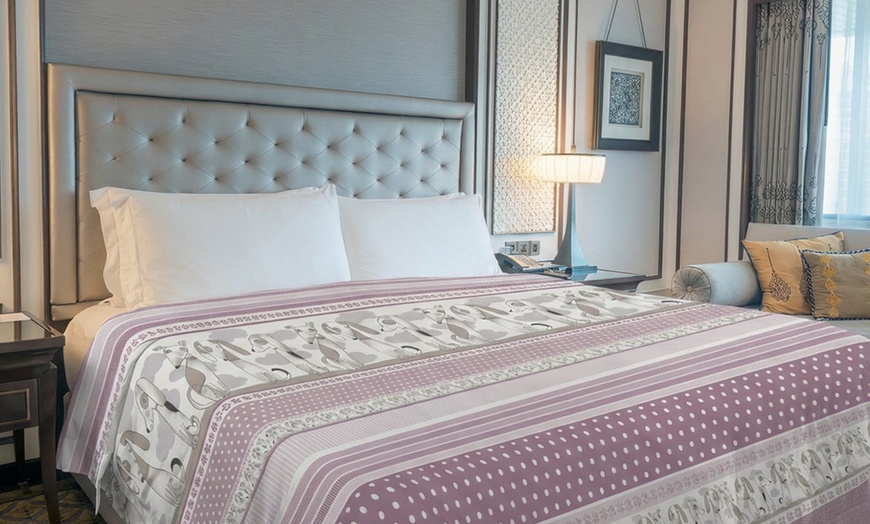 Image 9: 100% Cotton Sheet with Assorted Patterns