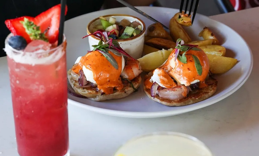 Image 2: $25 or $55 Towards Food and Drink or Two Entrees and a Bottle of Wine