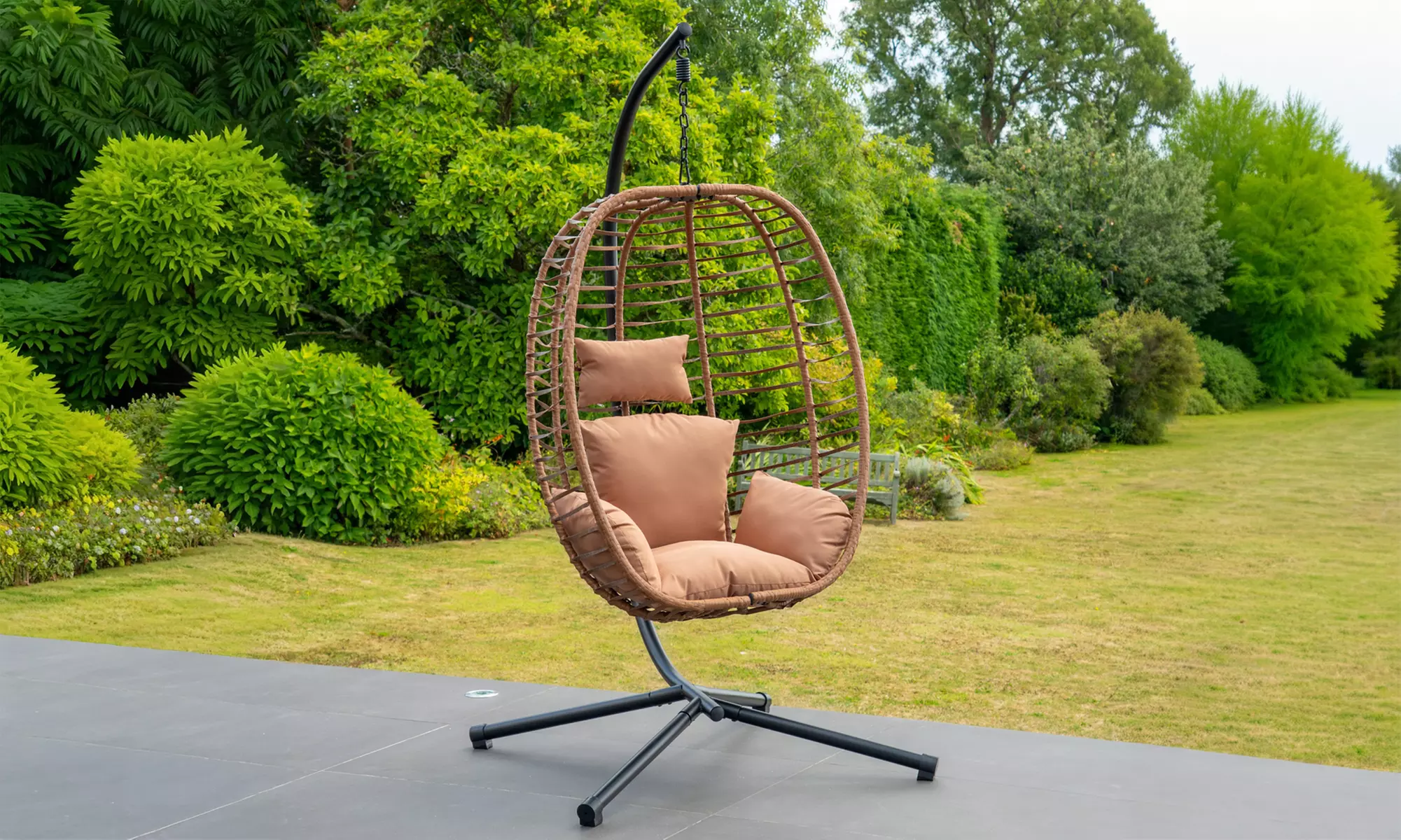 Artemis Home Wilton Outdoor Hanging Egg Pod Chair