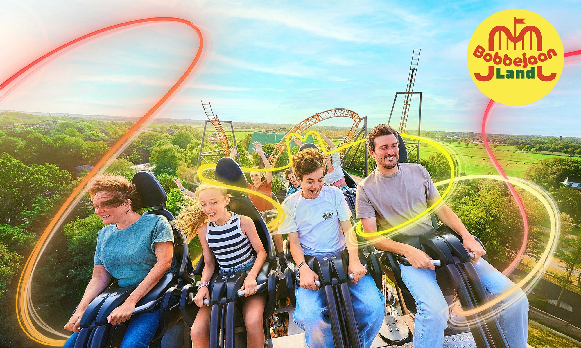 Machen Sie sich bereit für einen Tag voller Abenteuer im Bobbejaanland