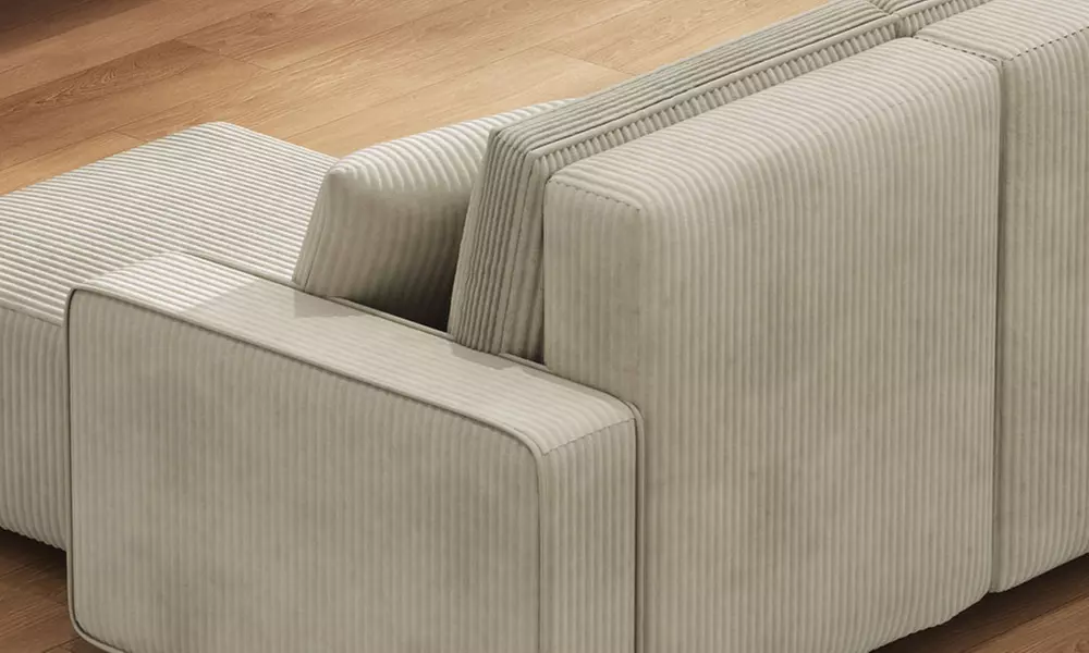 Canapé panoramique convertible Lubec, Kocoon