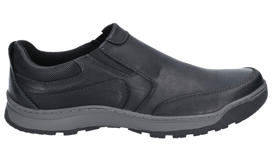 Image 2: Hush Puppies Jasper Slip-On Men's Leather Shoes