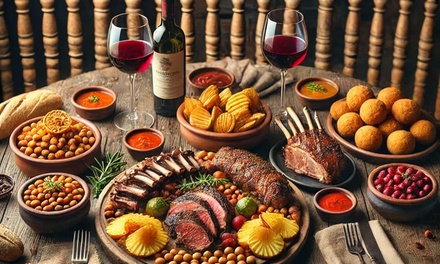 Para 2: menú canario con 3 entrantes a compartir, 2 principales, 2 postres y 2 bebidas - El Guachinyero Restaurante