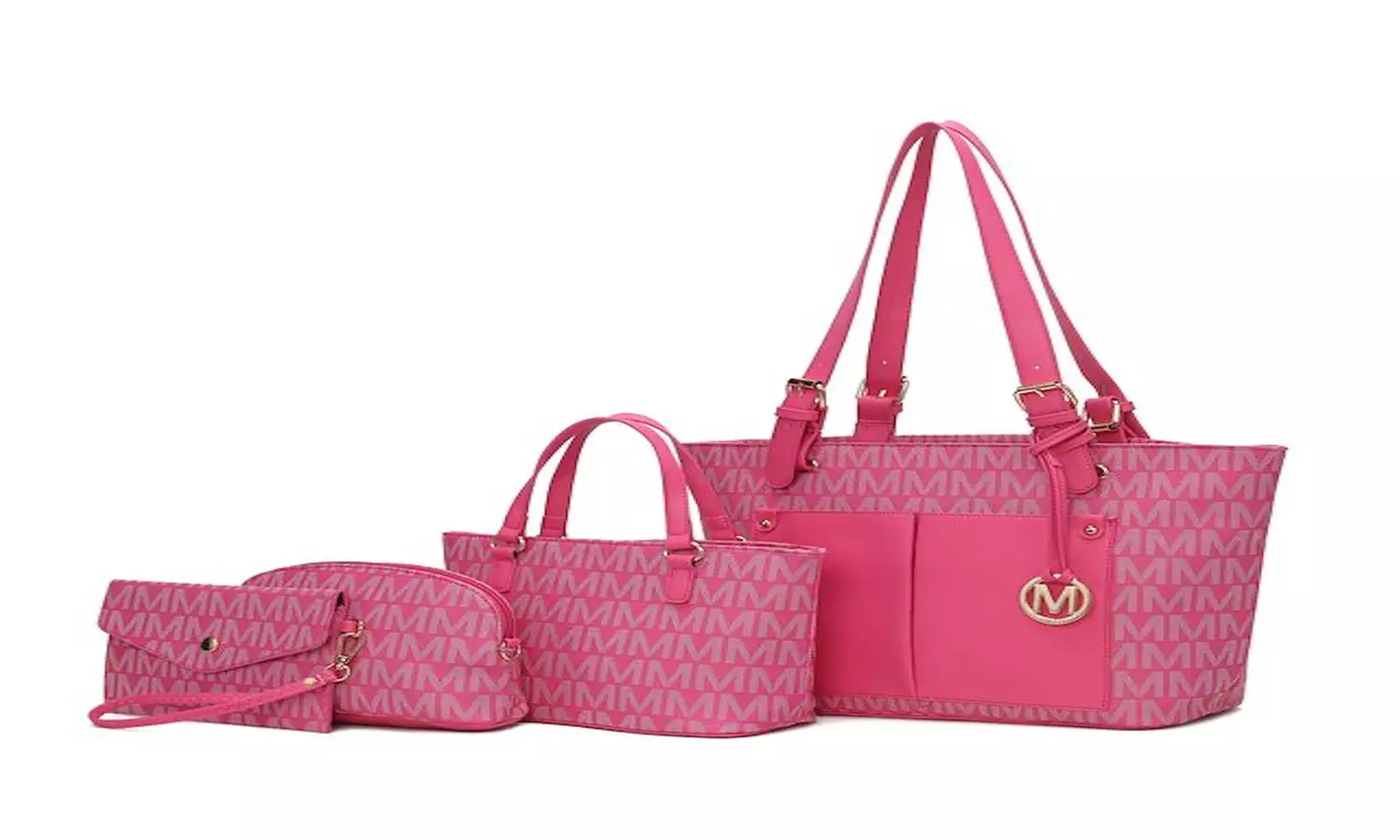 Havenly Vegan Leather Tote Set - Stylish & Functional