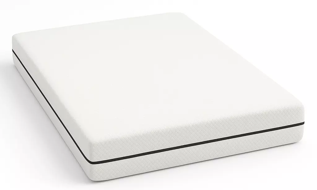 Matelas en mousse orthopédique et hypoallergénique The White Stones