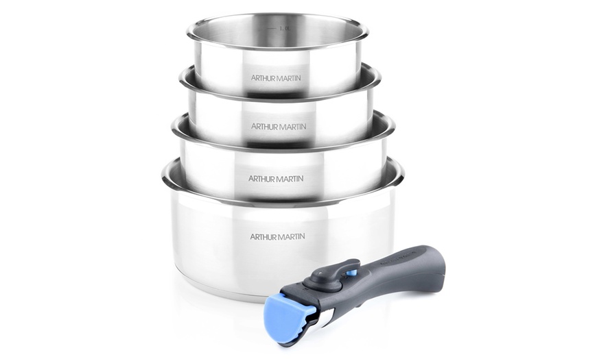 Image 4: Batteria da cucina con 3, 5 o 10 pezzi, di Arthur Martin
