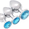 Image 12: 3Pcs ItBelongs2U Metal Jewelry Anal Plugs Trainer Beginners Advanced Users