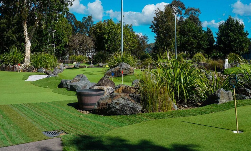 Image 5: Enjoy & Explore 18 Holes of Mini Golf For Child, Adult or Family of 4