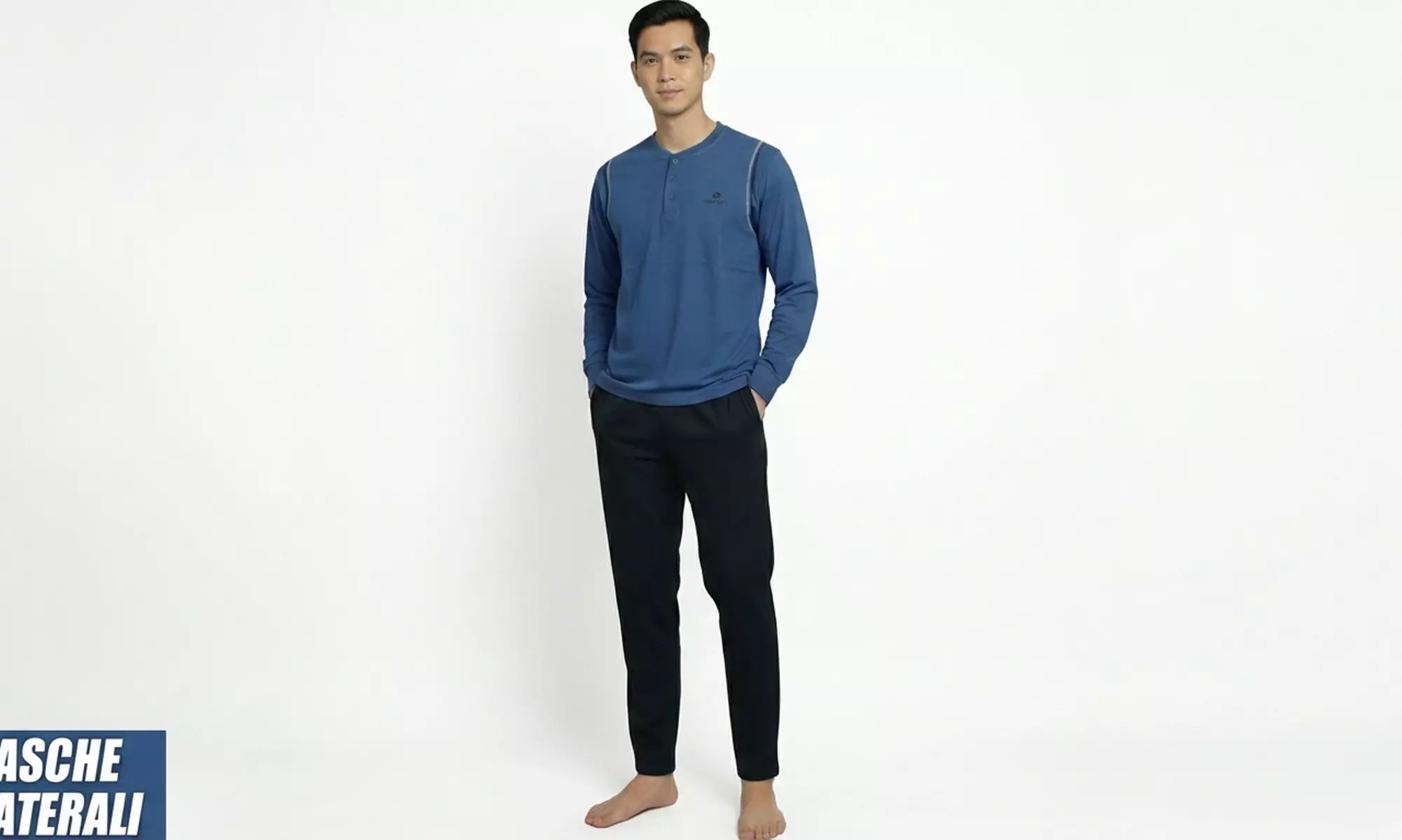 Pigiama da uomo in cotone Nottingham