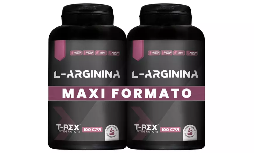 Image 2: Aminoacidi essenziali, glutammina e arginina T-Rex Integratori