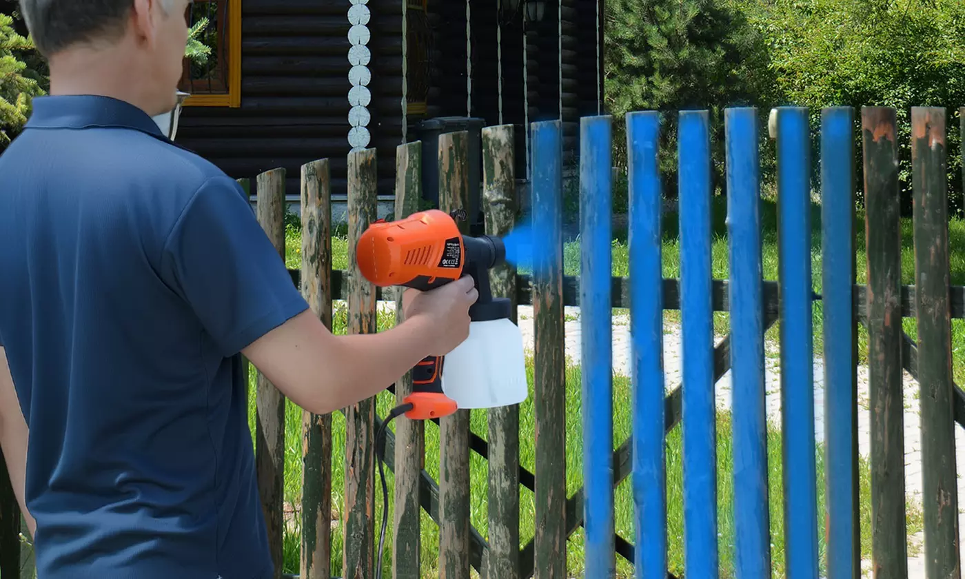 PaintMax 700W 800ml Electric Paint Sprayer Handheld HVLP Spray Paint Gun