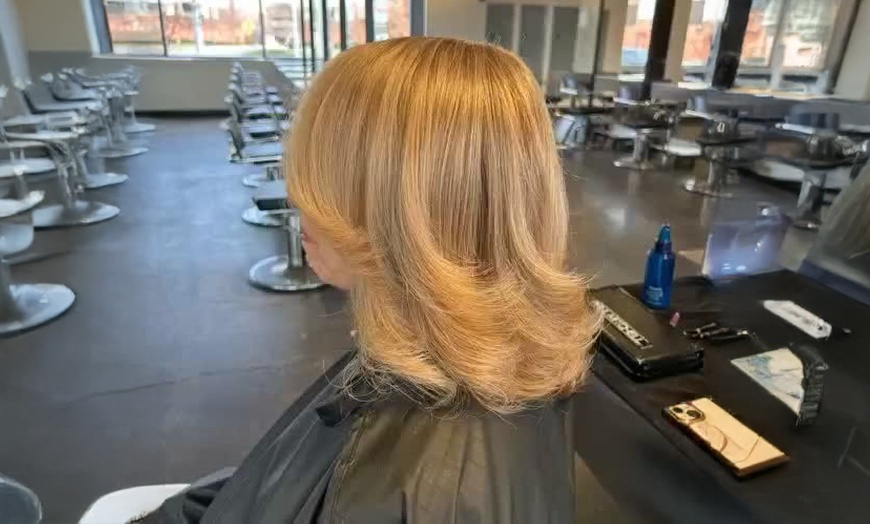 Image 5: One, Two, or Three Silk Press + Wash and Blow Dry Sessions (2 HR Each)