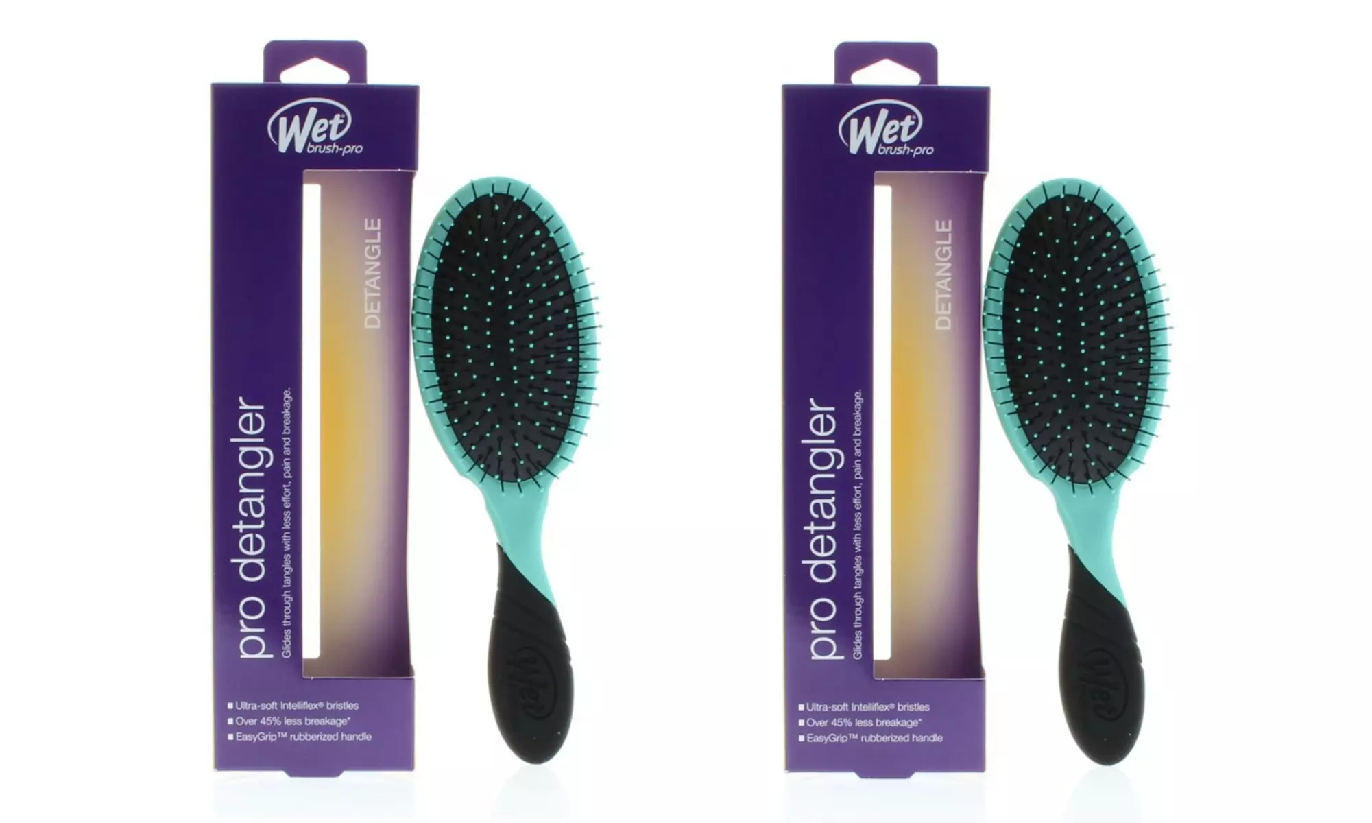 The Wet Brush Up to Three Packs of Original or Backbar or Detangler Brushes