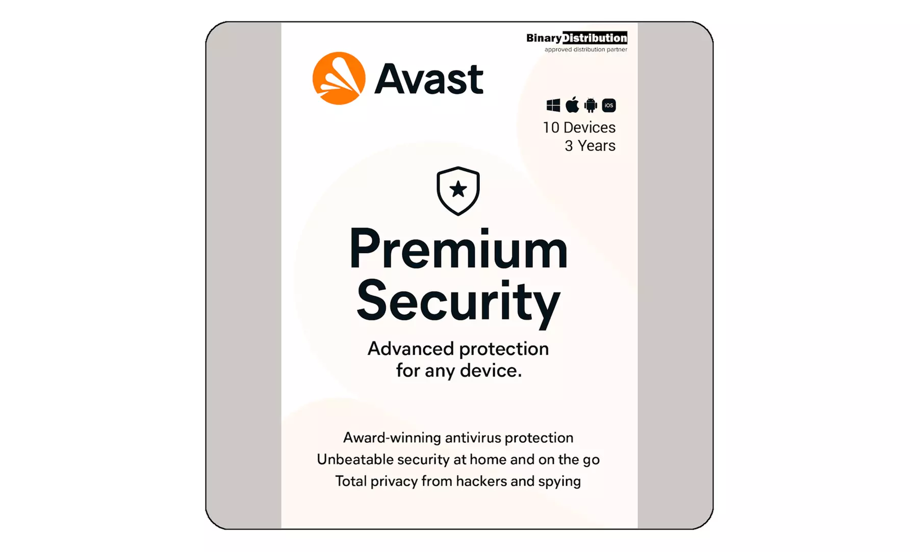 Protege tu ordenador con una licencia de Avast Premium Security 2026 para hasta 10 dispositivos de Avast - Second Medium