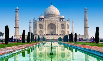 Option 1: Dallas (DFW): Depart between 04/11/26-04/29/26 - ✈ 10-Day India Golden Triangle Vacation w/Hotel & Air. Based on Two Guests per Room. Buy One Voucher per Person.