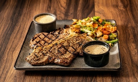 For One: Choice of Steak with any Side & a Drink - Tribez Steakhouse Blackburn