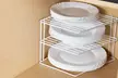 One or Two Three-Tier Metal Wire Plate Racks - Image 2