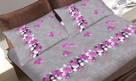 Completo lenzuola matrimoniale disponibile in varie fantasie