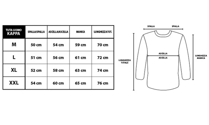 Felpa uomo di Kappa in cotone felpato