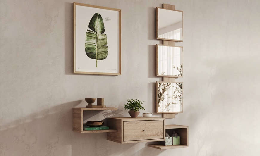 Image 11: Meuble d'entrée "Neo" avec tiroir et miroir