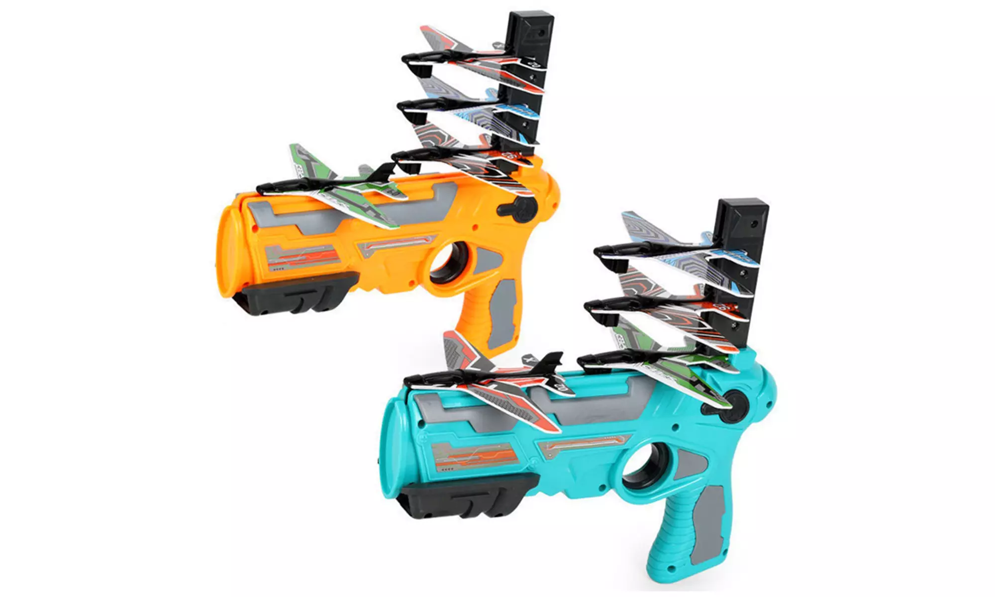 Zummy Airplane Toy Plane Ejection Glider Launcher For Kids Outdoors